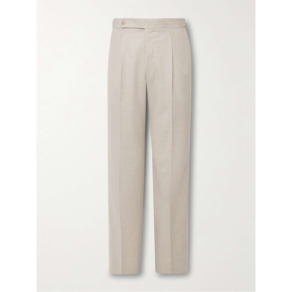  STOEFFA Tapered Pleated Wool Trousers 1647597311423930