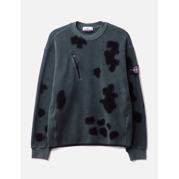 스톤아일랜드 스톤아일랜드 Stone Island Hand Colouring Fleece Sweatshirt 920903