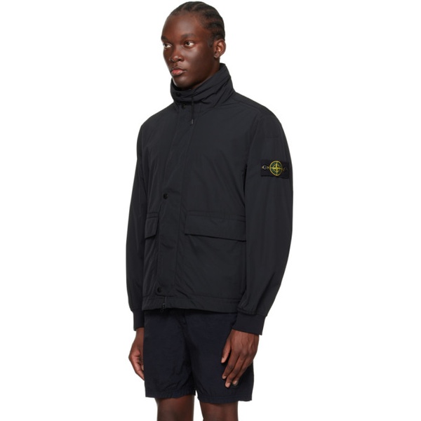 스톤아일랜드 스톤아일랜드 Stone Island Black Patch Jacket 241828M180074