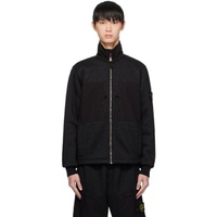 스톤아일랜드 Stone Island Black Zip Pocket Sweatshirt 232828M202047