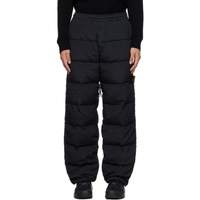 스톤아일랜드 Stone Island Black Quilted Down Sweatpants 232828M190015