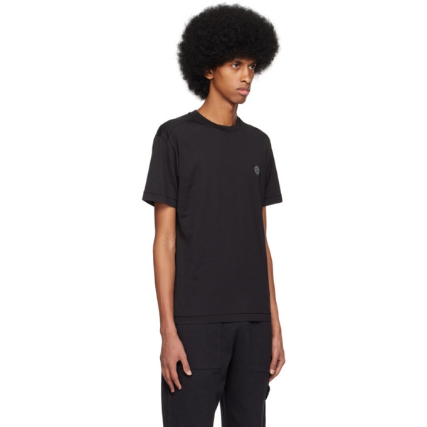 스톤아일랜드 스톤아일랜드 Stone Island Black 20147 T-Shirt 231828M213013