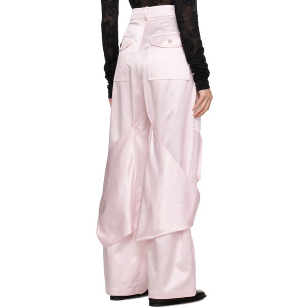  STRONGTHE Pink Cargo44 Trousers 232549F087004
