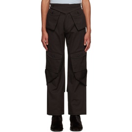 STRONGTHE Black Extended Trim Cargo Pants 232549M188000