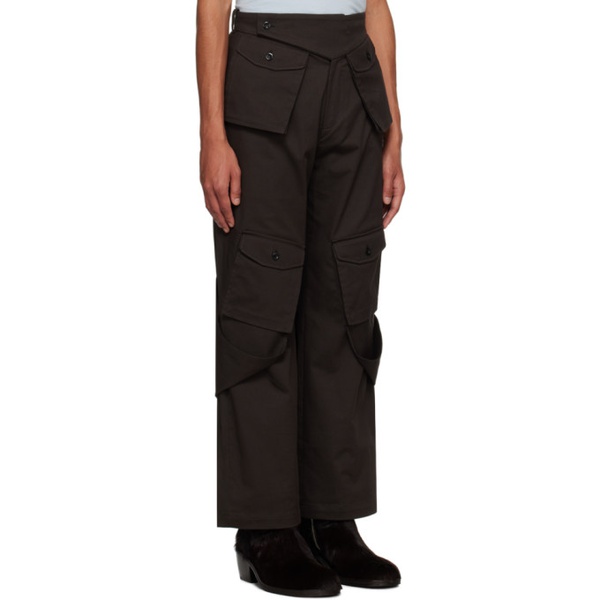  STRONGTHE Black Extended Trim Cargo Pants 232549M188000