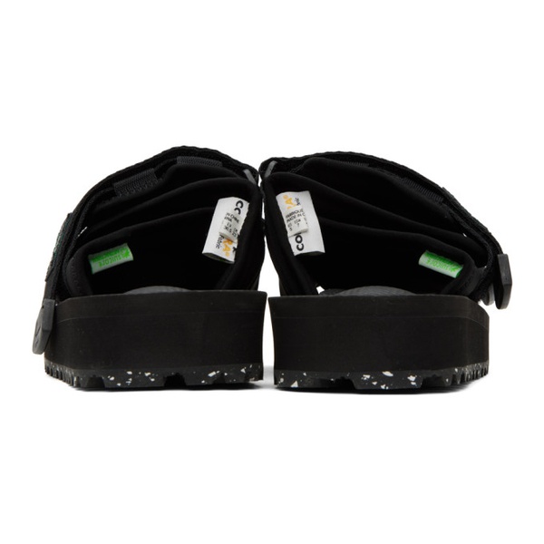  수이코크 SUICOKE Black Moto-Cab-Eco Sandals 231773M234011