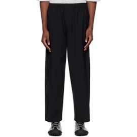 써네이 SUNNEI Black Elastic Trousers 241736M191002