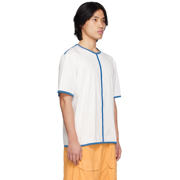  써네이 SUNNEI White Profile T-Shirt 231736M213007
