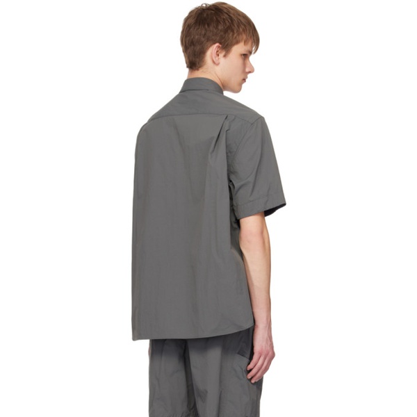  사카이 Sacai Gray Vented Shirt 231445M192031