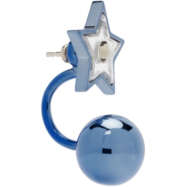  사프사푸 Safsafu Blue Star Single Earring 232413F022013