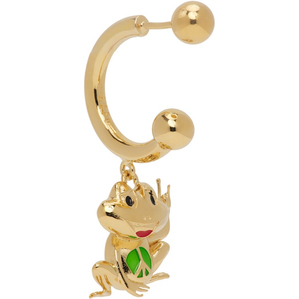 사프사푸 Safsafu Gold Frog It Earring 222413F009003