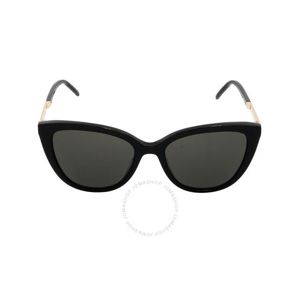 생로랑 생로랑 Saint Laurent Grey Cat Eye Ladies Sunglasses SL M70-002 55