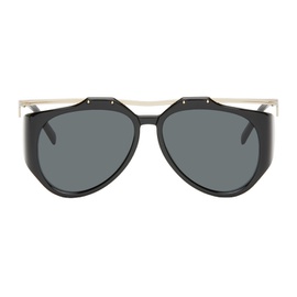 생로랑 Saint Laurent Black & Gold SL M137 AMELIA Sunglasses 242418F005051