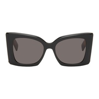 생로랑 Saint Laurent Black & Brown SL M119 BLAZE Sunglasses 242418F005021
