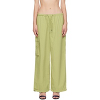 삭스 파츠 Saks Potts Green Esther Trousers 232231F087005