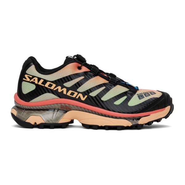 살로몬 살로몬 Salomon Black & Pink XT-4 OG Aurora Borealis Sneakers 242837M237003