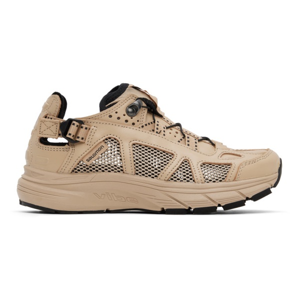 살로몬 살로몬 Salomon Tan Techsonic Advanced Sneakers 221837F128005