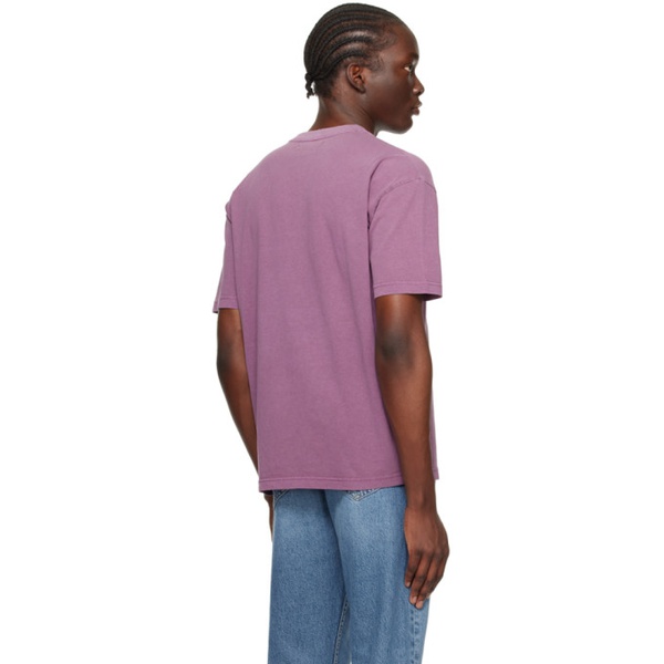  Samsoee Samsoee Purple Pigment T-Shirt 241021M213000