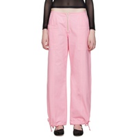 샌디 리앙 Sandy Liang Pink Tifosi Trousers 231677F087006