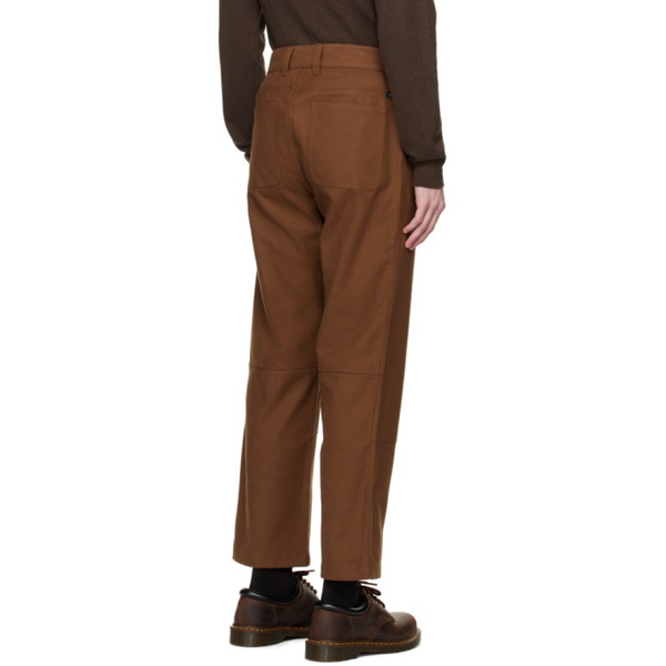  세러데이 뉴욕시티 Saturdays NYC Brown Morris Trousers 241899M191000