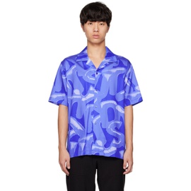 세러데이 뉴욕시티 Saturdays NYC Blue Canty Shirt 231899M192005