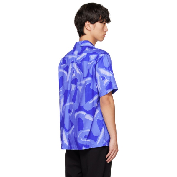  세러데이 뉴욕시티 Saturdays NYC Blue Canty Shirt 231899M192005