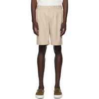 세러데이 뉴욕시티 Saturdays NYC Beige Keigo Shorts 232899M193004