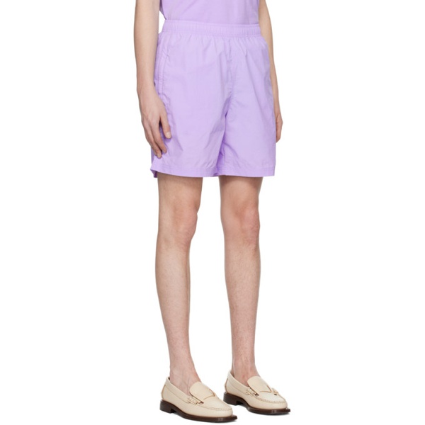  세러데이 뉴욕시티 Saturdays NYC Purple Tyler Shorts 231899M193005