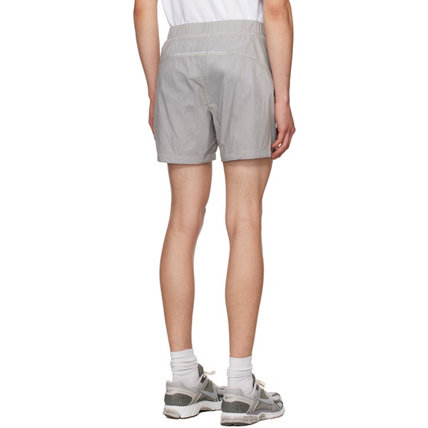  사울 내쉬 Saul Nash Gray Pleated Shorts 231530M193009