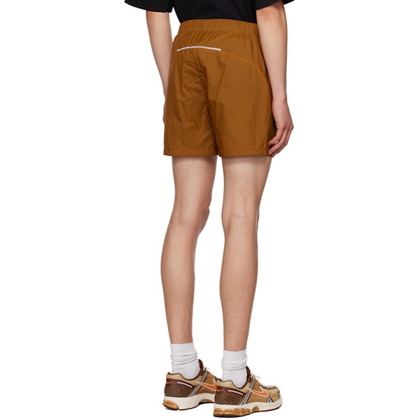  사울 내쉬 Saul Nash Orange Pleated Shorts 231530M193008