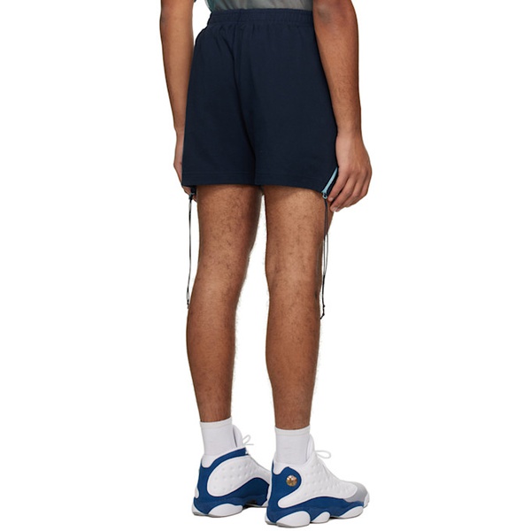  사울 내쉬 Saul Nash Navy Basketball Shorts 221530M193021