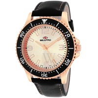 Seapro MEN'S Tideway Leather Rose Gold-tone Dial Watch SP5314