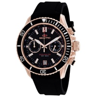 Seapro MEN'S Thrash Chronograph Silicone Black Dial Watch SP0333