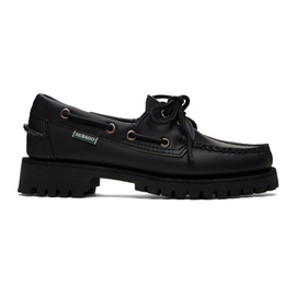 세바고 Sebago Black Ranger Moc Soft Loafers 241885F120000