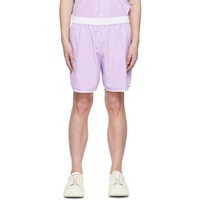 Sebline Purple Running Boxer Shorts 231341M193003