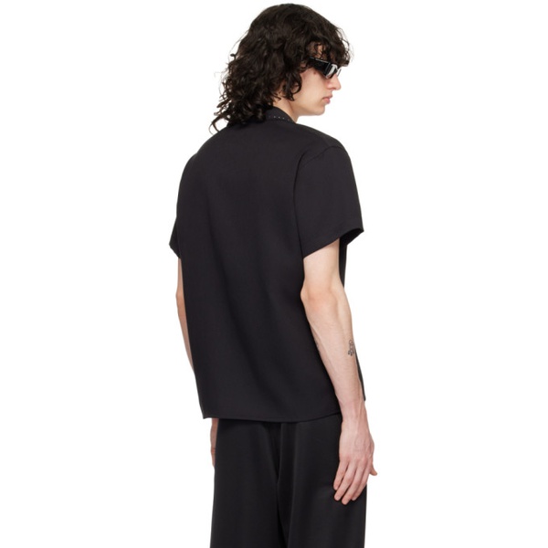  세컨드 레이어 Second/Layer Black Avenue Shirt 241902M192002