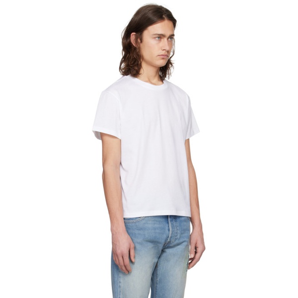  세컨드 레이어 Second/Layer Three-Pack White T-Shirts 241902M213009
