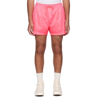 세컨드 레이어 Second/Layer Pink Drawstring Shorts 231902M193001