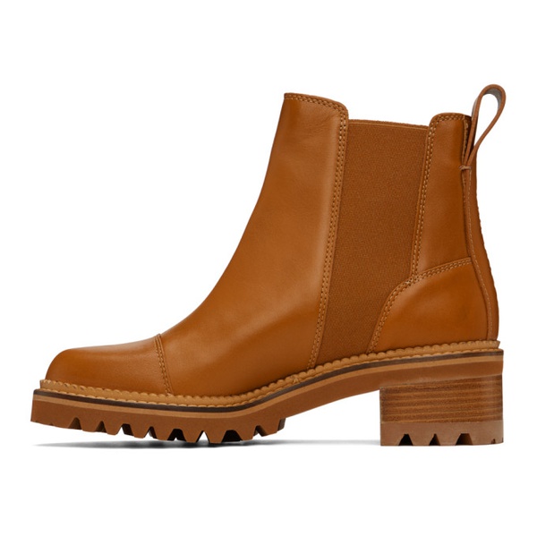  See by Chloe Tan Mallory Chelsea Boots 241373F113001