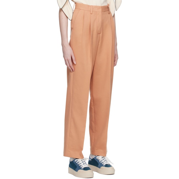  See by Chloe Pink Wide-Leg Trousers 231373F087017