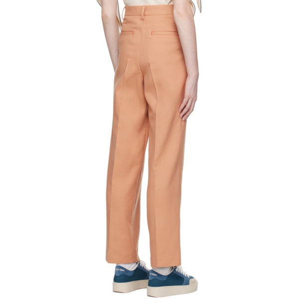  See by Chloe Pink Wide-Leg Trousers 231373F087017
