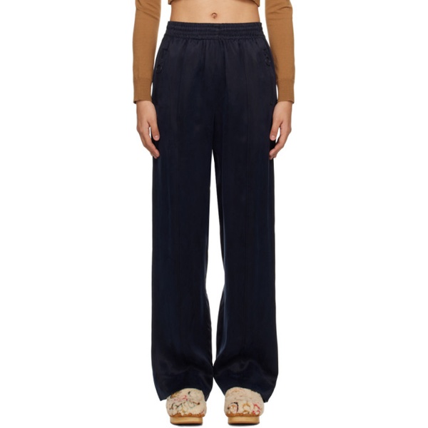  See by Chloe Navy Pinched Seam Lounge Pants 231373F086001