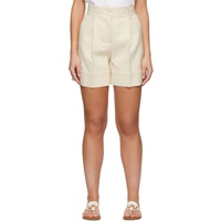 See by Chloe Beige Tailored Shorts 221373F088003