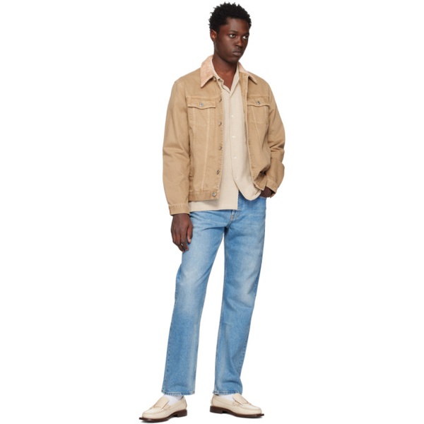  Sefr Blue Straight Cut Jeans 231491M186004