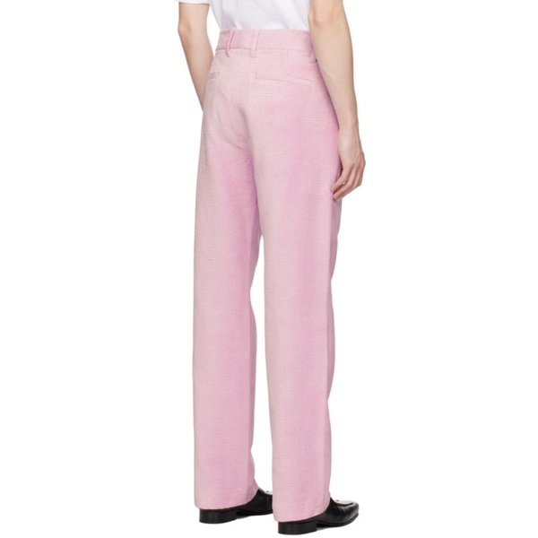  Sefr Pink Richie Trousers 241491M191004