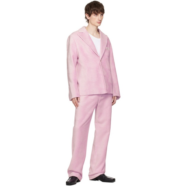  Sefr Pink Richie Trousers 241491M191004