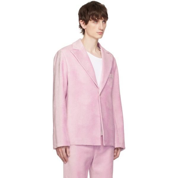  Sefr Pink Cecil Blazer 241491M195008