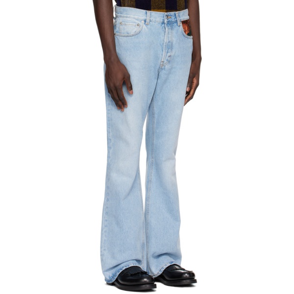  Sefr Blue Rider Cut Jeans 241491M186008
