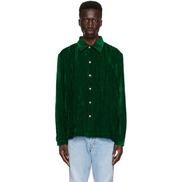  Sefr Green Lou Shirt 241491M192023