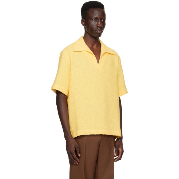  Sefr SSENSE Exclusive Yellow Polo 241491M212002